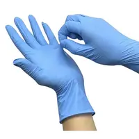 SOFTCLINIC Nitrilové rukavice vyšetřovací nepudrované modré M 100 ks