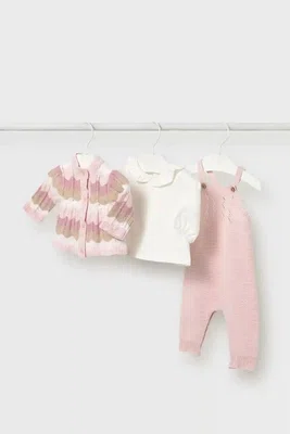 Kojenecká sada Mayoral Newborn růžová barva, 2604