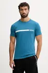 Bavlněné tričko BOSS T-Shirt RN Slim Fit