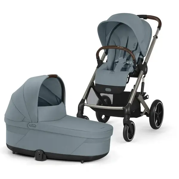 CYBEX Kočárek kombinovaný Balios S Lux Stormy Blue Gold 2024