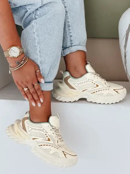 Dámské krémové tenisky