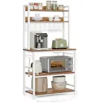 MID.YOU REGÁL, hnědá, bílá, železo, 80/170/40 cm