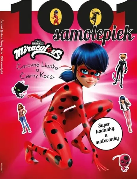 Čarovná Lienka a Čierny Kocúr - 1001 samolepiek - kolektiv autorů