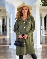Resti Women's Shirt Type Coat