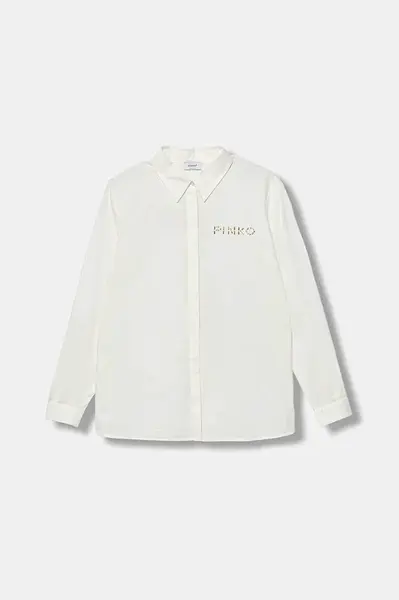 Dětská bavlněná košile Pinko