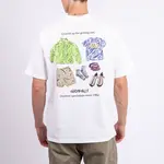 Tričko Gramicci Geared Up Tee WHITE
