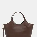 Kožená kabelka Answear.LAB růžová barva