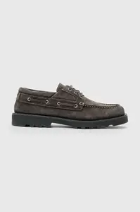 Kožené polobotky AllSaints SKIFF SUEDE SHOE