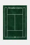 Kniha home & lifestyle Paradise Courts by ERG Media, English zelená barva