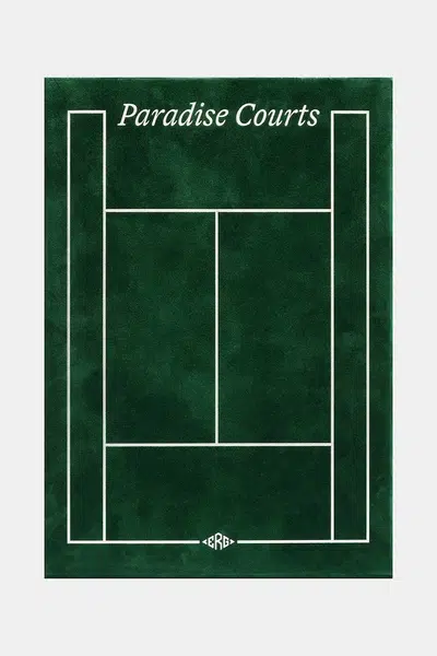 Kniha home & lifestyle Paradise Courts by ERG Media, English zelená barva