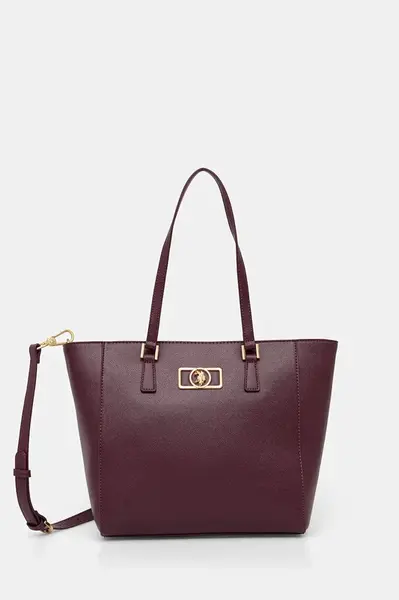 Kabelka U.S. Polo Assn. Jones růžová barva, BEUJ88674WVP