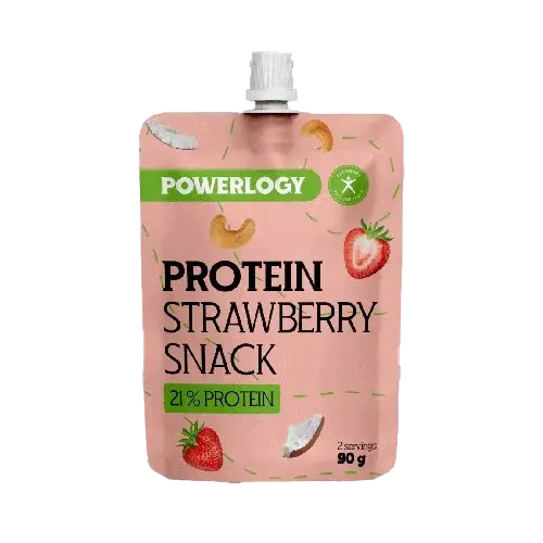 POWERLOGY Protein Strawberry Snack 90 g