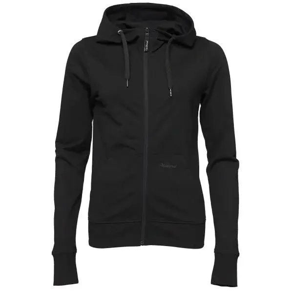 Willard MULDA Dámská celorozepínací mikina, černá, velikost XXL