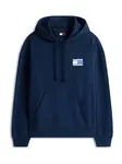 Tommy Jeans Mikina  námornícka modrá / mätová / biela