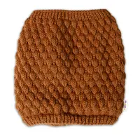 Baby Nellys Pletený nákrčník/komínek  - hnědý