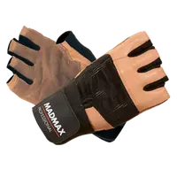 MadMax Rukavice Professional MFG269 hnědé - XXL