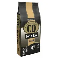 Delikan CD Beef and Rice 25/10 15kg Kompletní superprémiové krmivo s hovězím masem