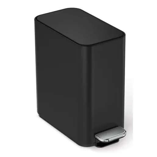 Odpadkový kôš Simplehuman 5 l s vreckom na vrecká čierna mat SHCW2101