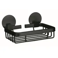 Kleine Wolke Rocco nástenný držiak mydla čierna 8061926802