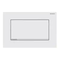 Geberit Sigma30 ovládacie tlačidlo zinok biely matný 115.893.JT.1