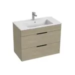 Jika Cube kúpeľňová skrinka s umývadlom 80x43x62,2 cm jaseň H4537621765141