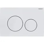 Geberit Delta20 ovládacie tlačidlo plast alpská biela 115.127.11.1