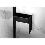 Hüppe Select+ polička čierna SL2201123