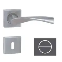 Kľučka Naturel Tornado HR brúsený nerez WC zámok TORNADOHRBNWC