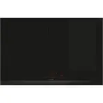 Indukčná varná doska Siemens 80 cm čierna, inštalácia na pracovnú dosku s rámčekom EX875HVC1E