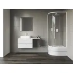 Ravak Blix II sprchový kút štvrťkruh 80x80 cm 3BM40E40Z1