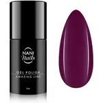 NaniNails NANI Amazing Line gelový lak na nehty odstín Berry Spell 5 ml
