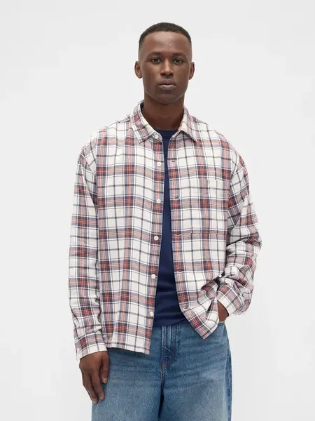 Pánská flanelová košile GAP