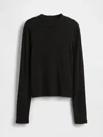 GAP Dětské žebrované tričko - Holky