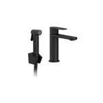 Ravak Chrome II umývadlová batéria s bidetovú spŕškou čierna X070462