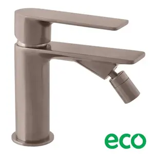 RAV SLEZÁK Nil bidetová batéria bez výpuste kartáčovaná metal grey NL144.0MGK