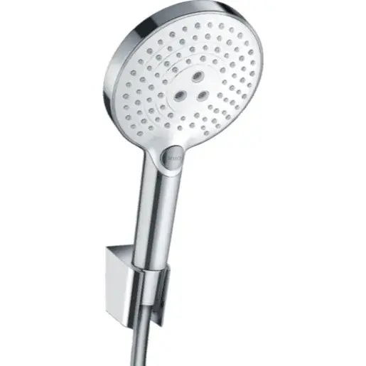 Hansgrohe Raindance Select S sprchová hlavica s hadicou biela/chróm 26721400