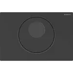 Geberit Sigma10 ovládacie tlačidlo oceľ matná čierna 115.890.16.6
