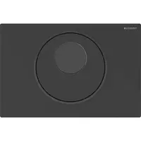 Ovládacie tlačidlo Geberit Sigma10 oceľ matná čierna 115.890.16.6