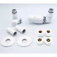 HOPA Classic-Set ventil pre ústredné vykurovanie biela VENTILVISIONSETW