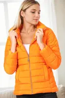 Z9746 DEWBERRY WOMEN'S JACKET-ORANGE