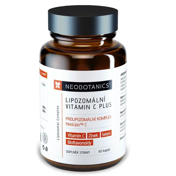 NEOBOTANICS Lipozomální vitamin C Plus 60 kapslí