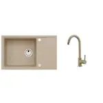 Set drezu a batérie Alveus Intermezzo 130 + bat. AM 120 beige SETA023