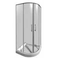 Jika Lyra Plus sprchový kút štvrťkruh 80x80 cm h2533810006681 5338.1.000.668.1