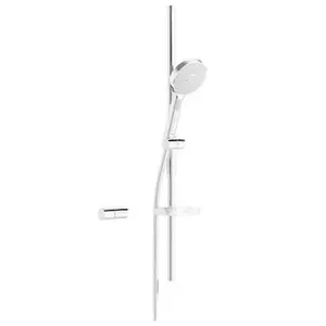 Sprchový set Hansa ACTIVEJET s mydlovničkou šedá/chróm 84370130