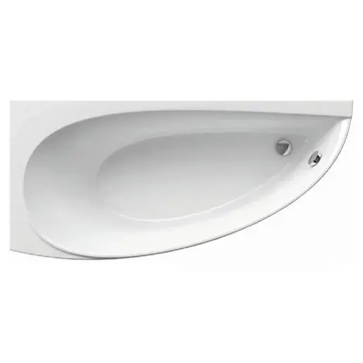 Ravak Avocado asymetrická vaňa 160x75 cm akrylát ľavá cq01000000 AV1600L