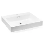 Nábytkové umývadlo Naturel Verona 60x48 cm otvor pre batériu uprostred VE6048