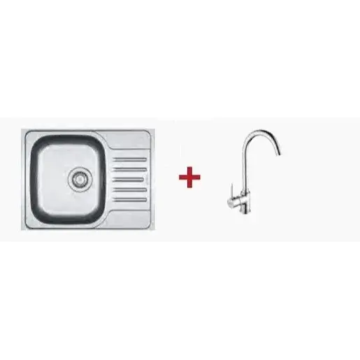 Set drezu a batérie Franke 61x49 cm nerez SETFR2