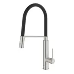 Grohe Concetto New drezová batéria s vyťahovacou sprškou supersteel 31491dc0 G31491DC0
