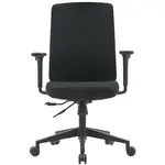 Otáčecí křeslo Popstar Lux látka černá