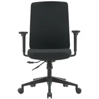 Otáčecí křeslo Popstar Lux látka černá